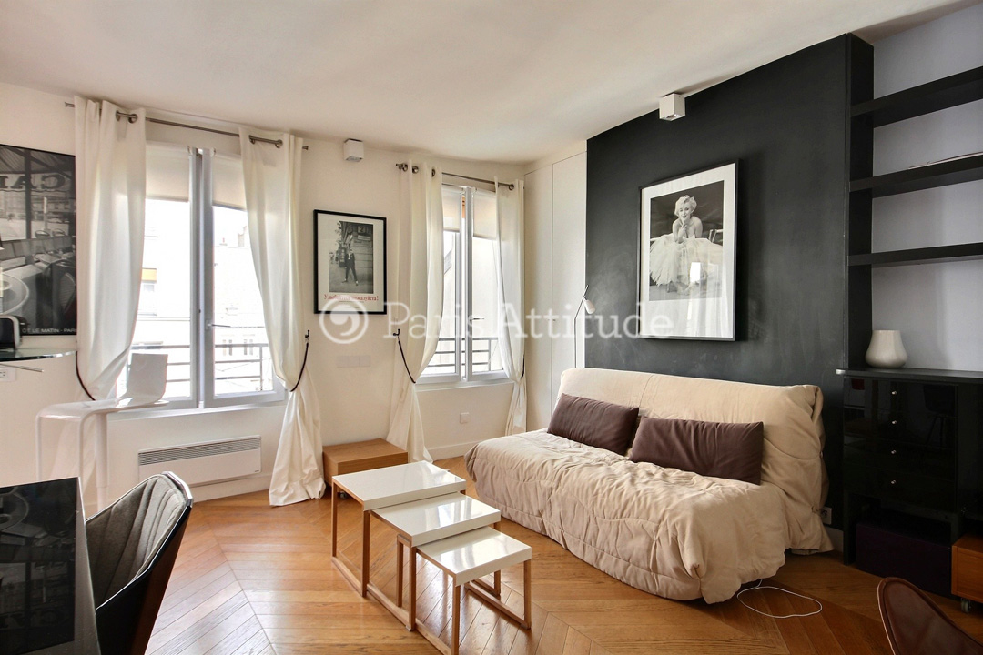 Rent Apartment in Paris 75003 - 22m² Le Marais - ref 12450