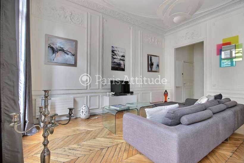 Rent Apartment in Paris 75008 - Furnished - 101m² Saint Lazare - ref ...