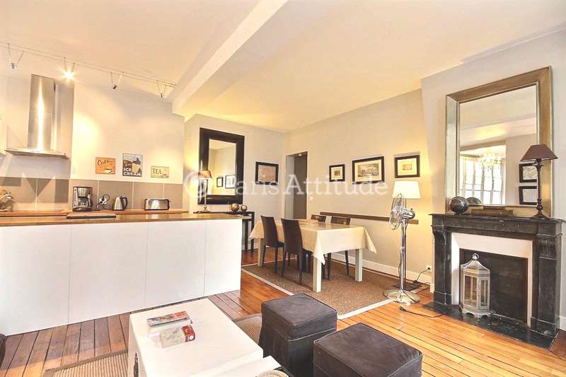 Rent Apartment in Paris 75004 - Furnished - 75m² Le Marais - ref 1881