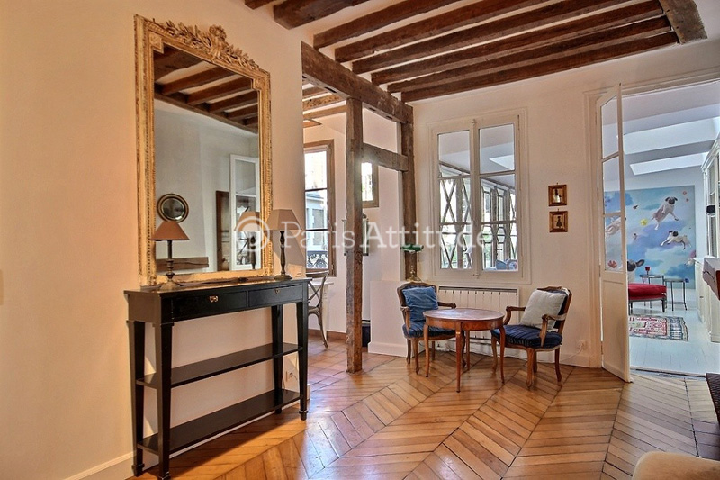 Rent Apartment in Paris 75006 - 100m² Saint-Germain-des-Pres - ref 4027