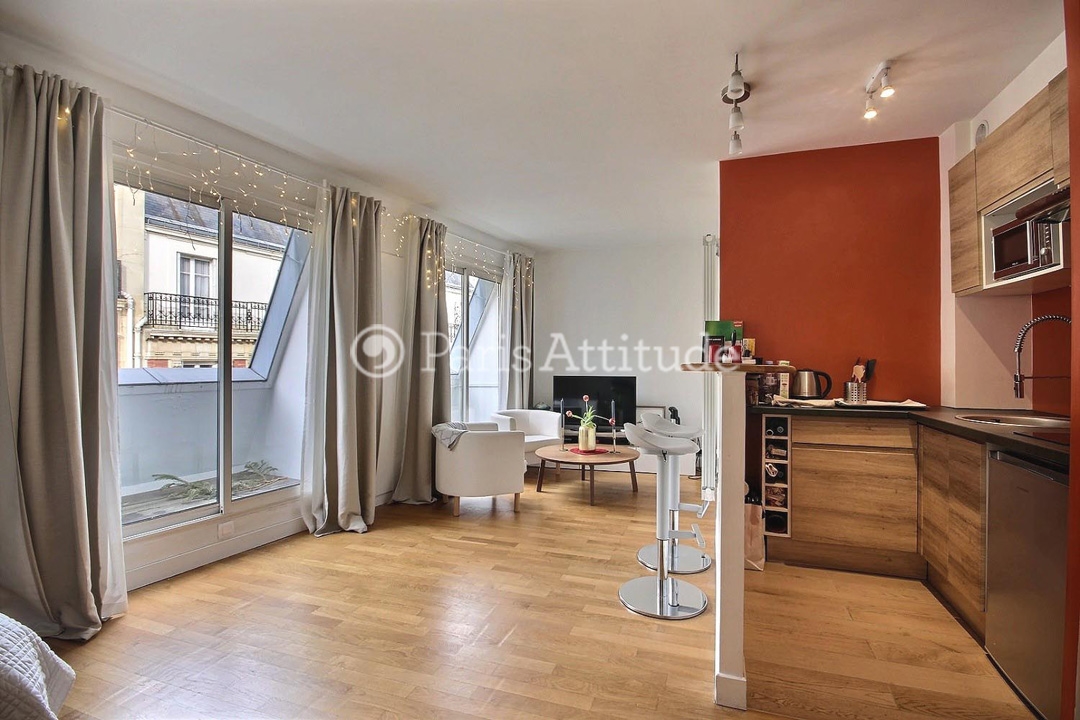 Location Appartement meublé Studio - 27m² - Arc de Triomphe - Paris