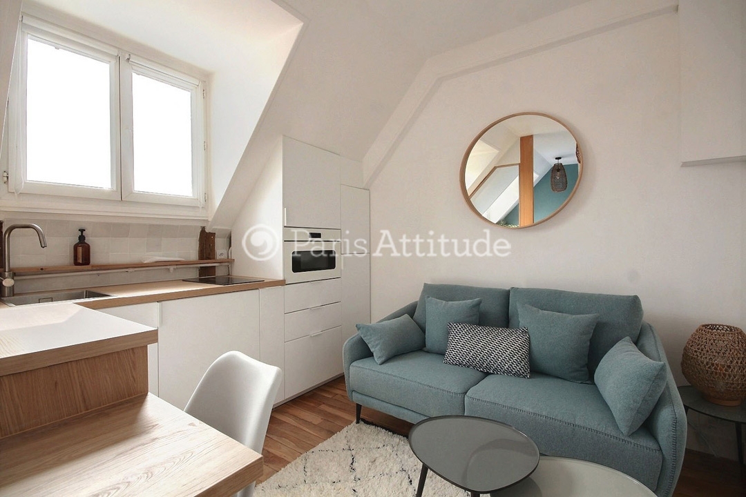 Location Appartement meublé Alcove Studio - 16m² - Champs de Mars - Tour Eiffel - Paris