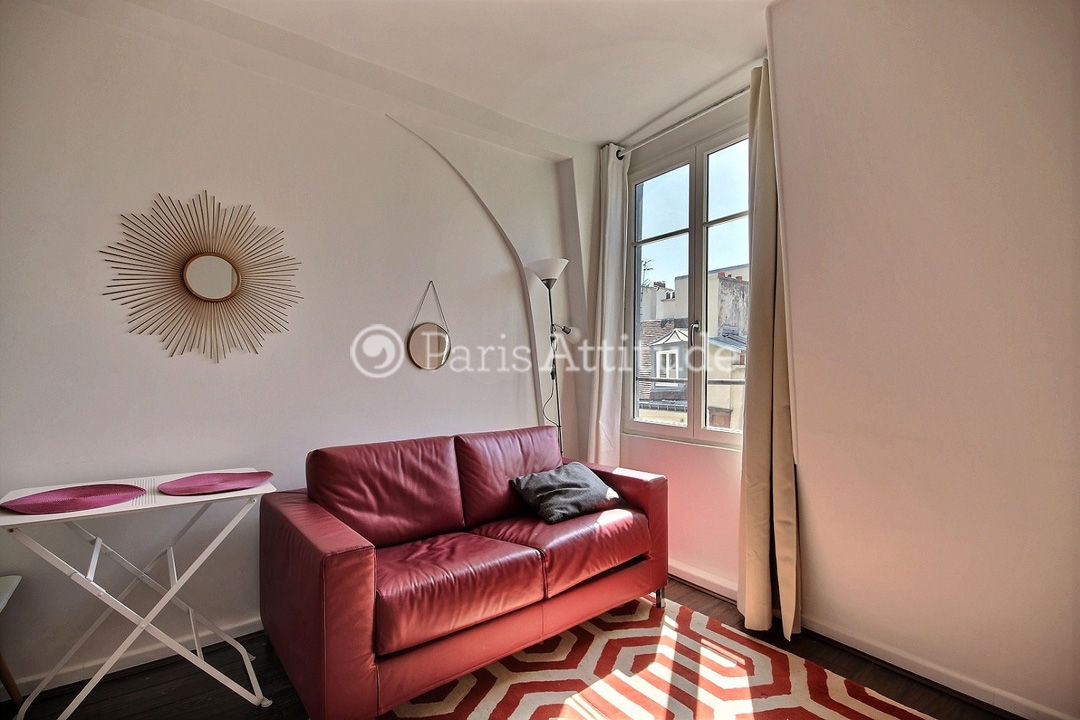 Location Appartement meublé Studio - 17m² - Sentier - Paris