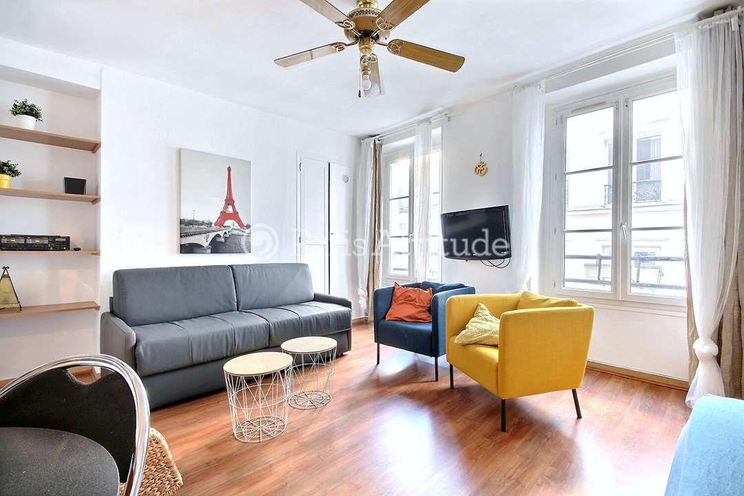 Location Appartement meublé Studio - 27m² - Bastille - Paris