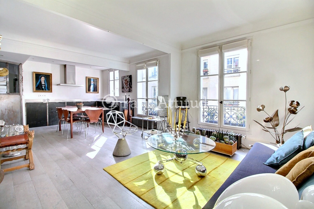 Location Appartement meublé 3 Chambres - 85m² - Bastille - Paris