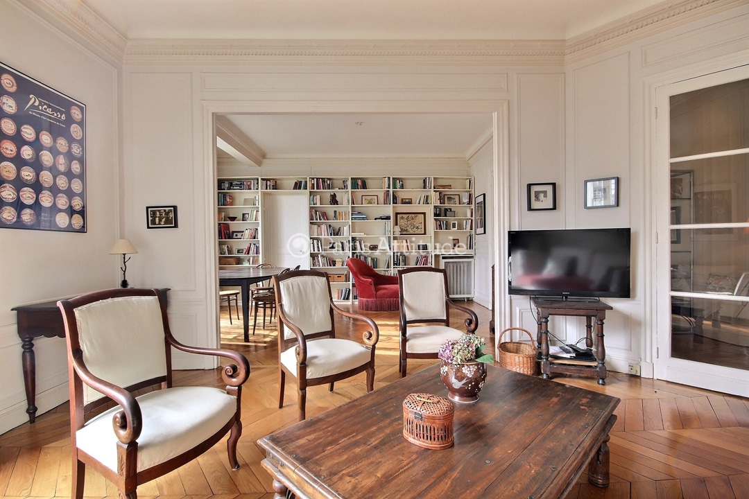 Location Appartement meublé 3 Chambres - 133m² - Montparnasse - Paris