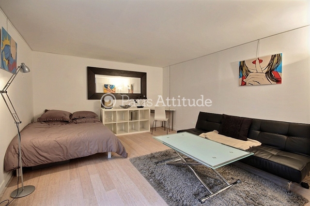 Location Appartement meublé Alcove Studio - 33m² - Montorgueil - Paris