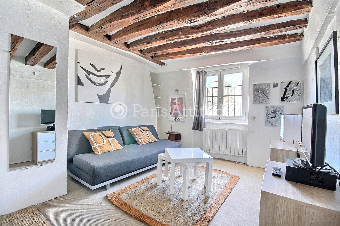 Location Appartement meublé Studio - 22m² - Saint-Germain-des-Prés - Paris