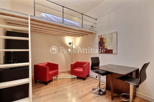 Location Appartement meublé Studio - 18m² - Victor Hugo - Paris