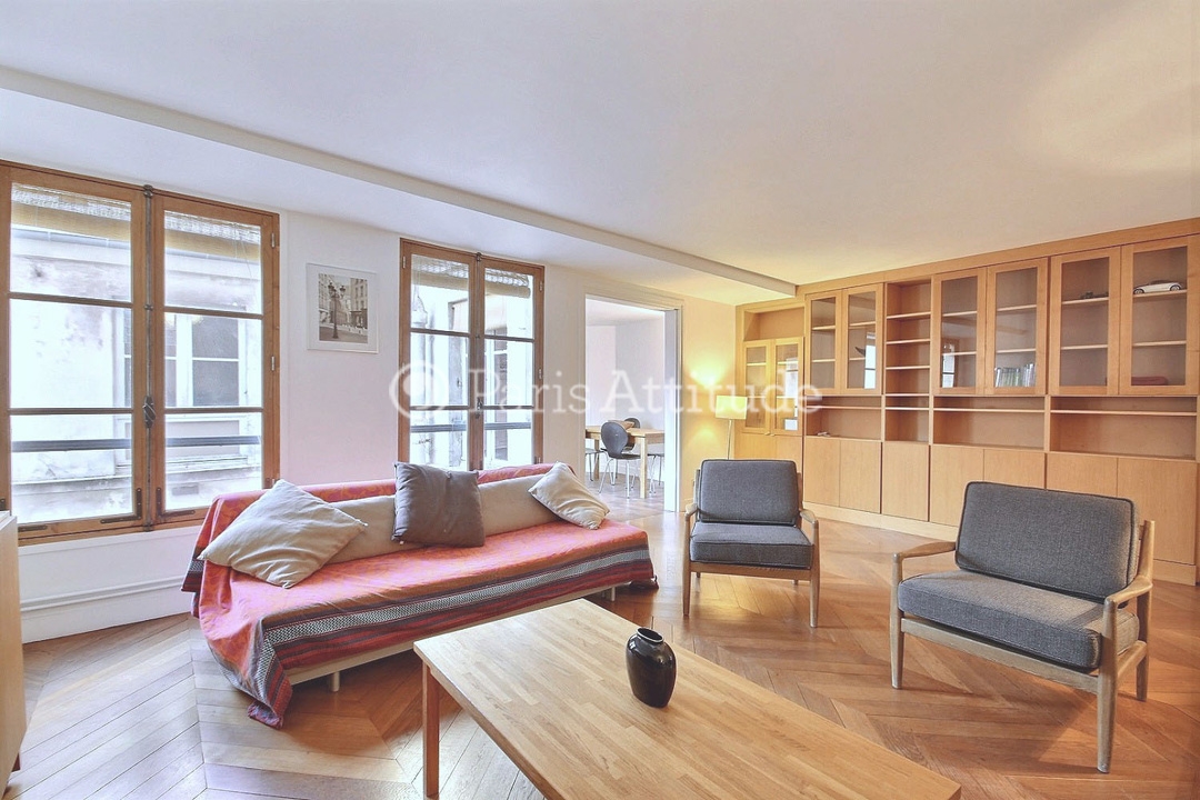 Location Appartement meublé 2 Chambres - 85m² - Saint-Germain-des-Prés - Paris